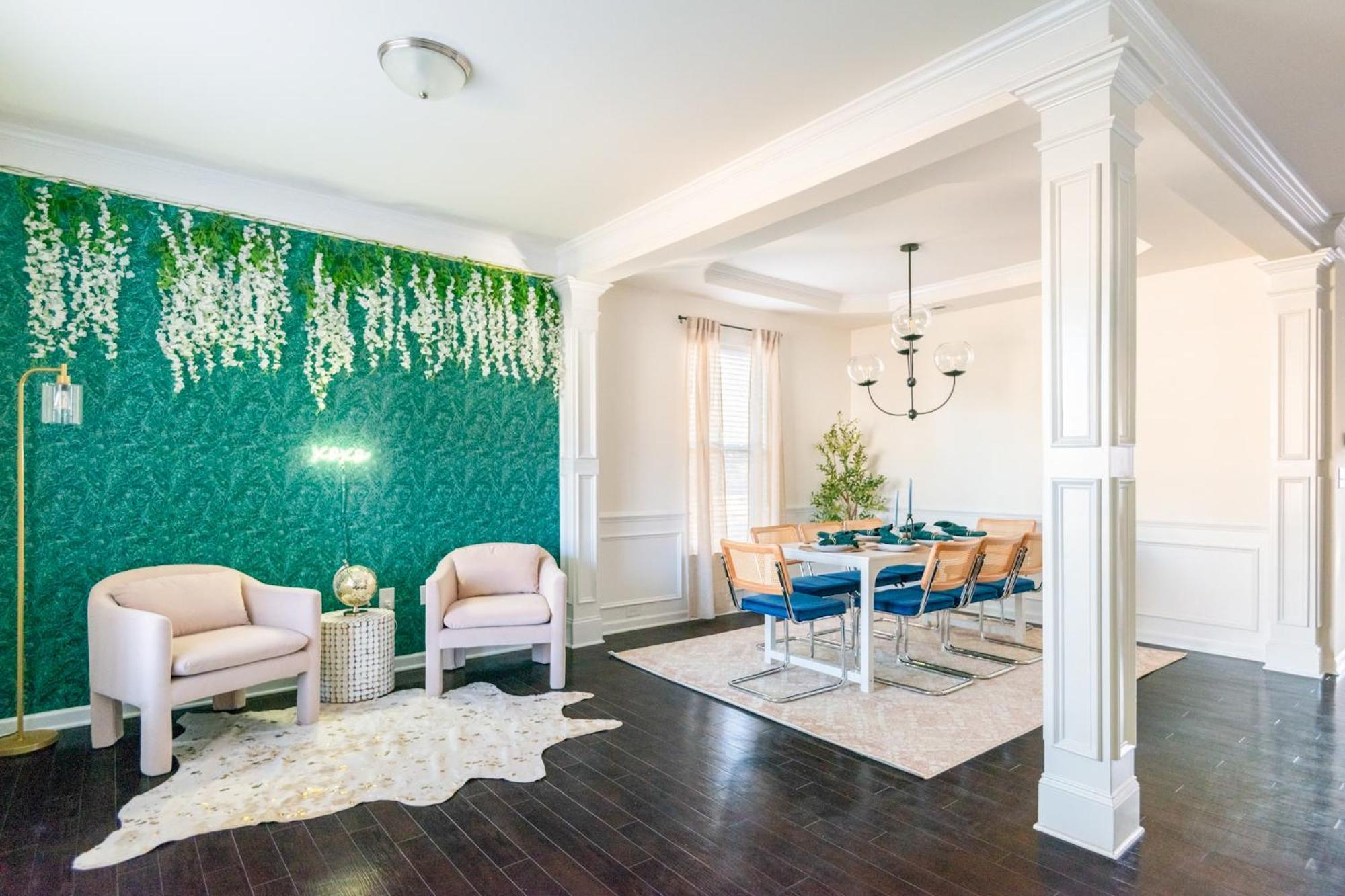 夏洛特Near Clt Airport - 4Bd - Backyard - Balcony别墅 外观 照片