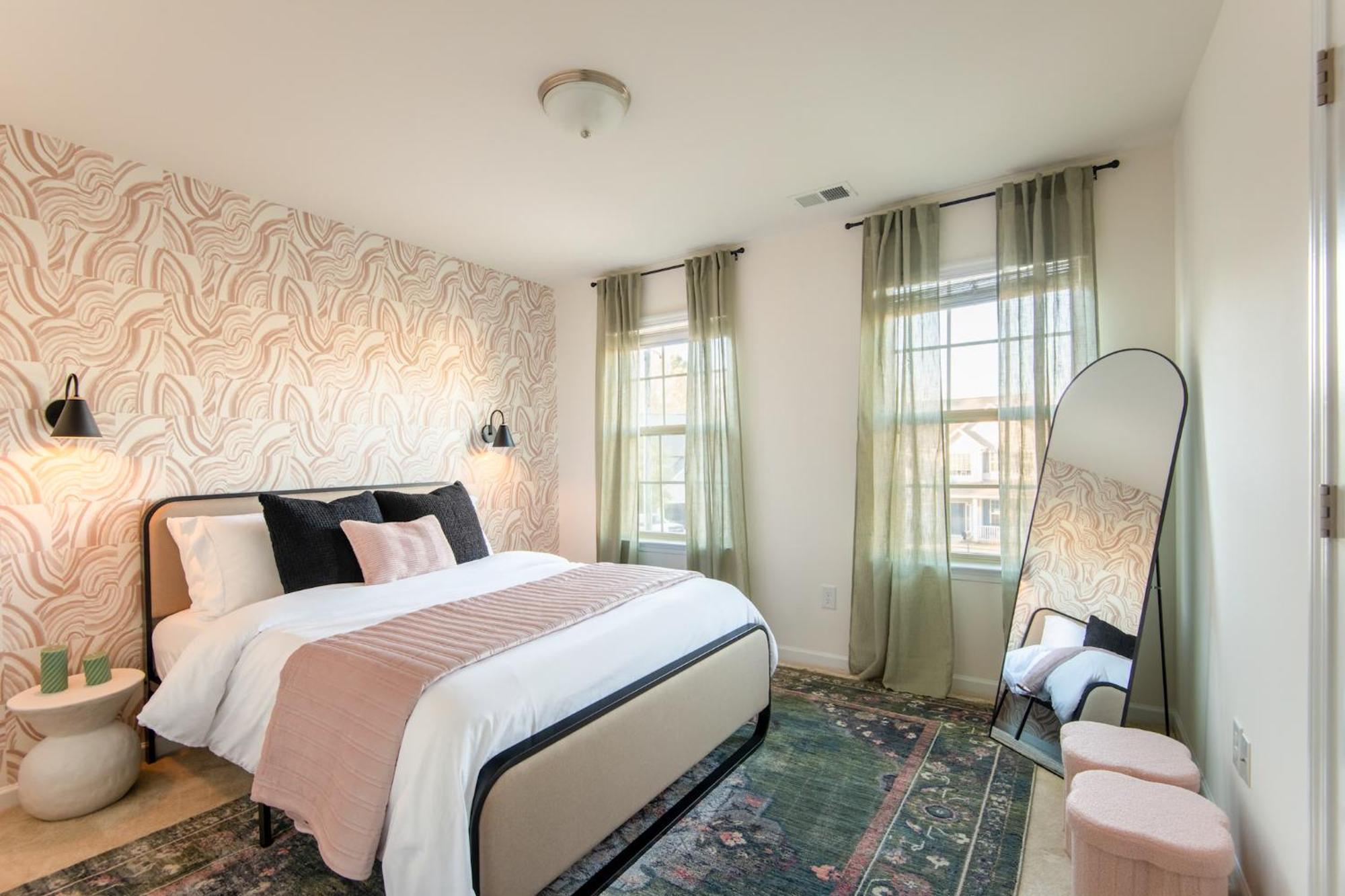 夏洛特Near Clt Airport - 4Bd - Backyard - Balcony别墅 外观 照片